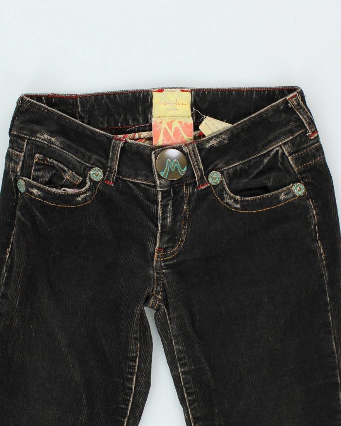 Y2k 00s Marlow Corduroy Trousers - W30 L32