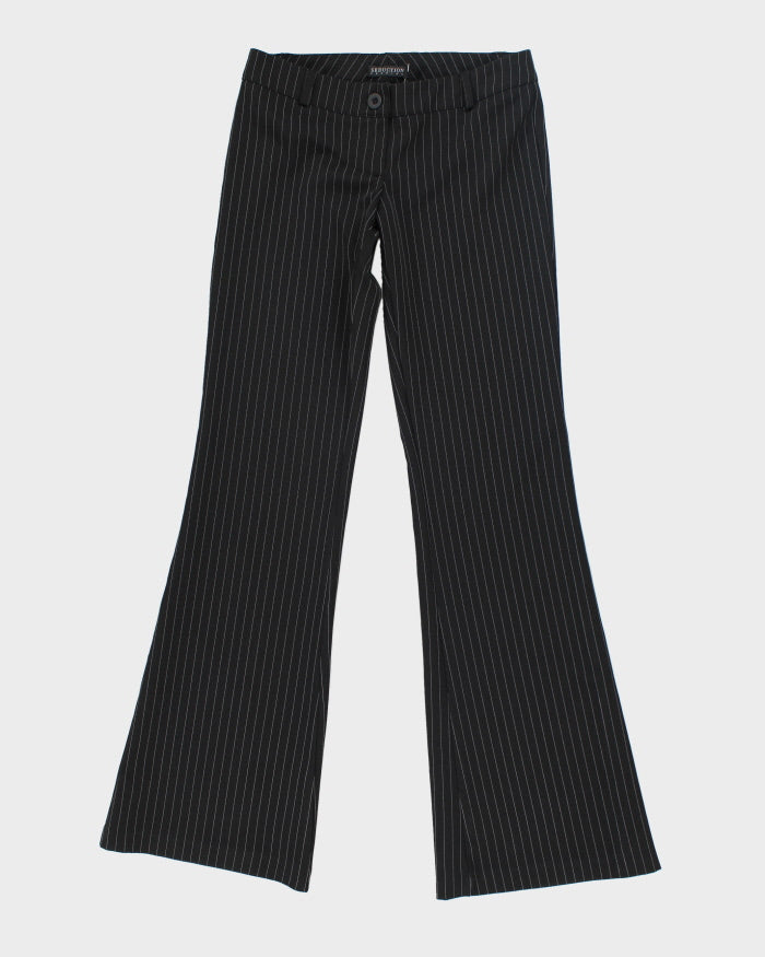 Y2k 00s Seduction Flare Pin Stripe Trousers - W28 L33