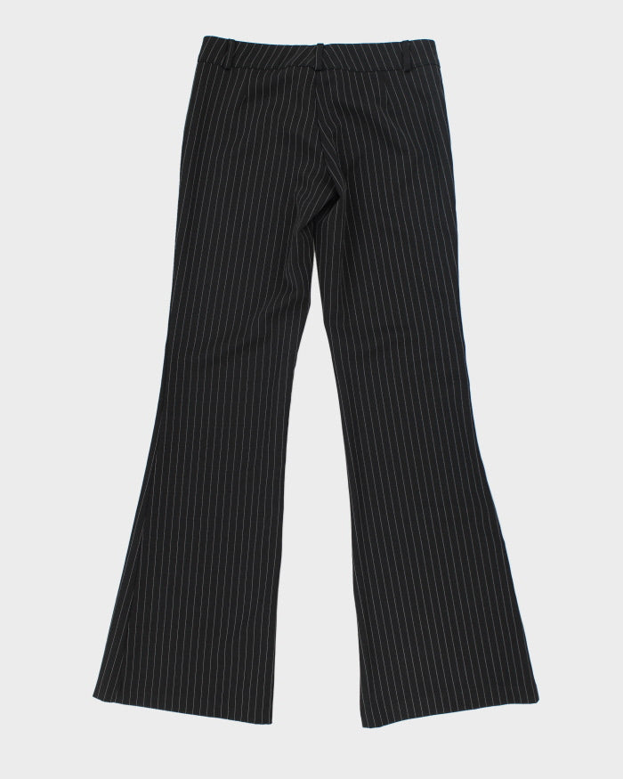 Y2k 00s Seduction Flare Pin Stripe Trousers - W28 L33