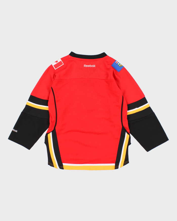 Youth Red NHL x Calgary Flames Sports Jersey - S/M