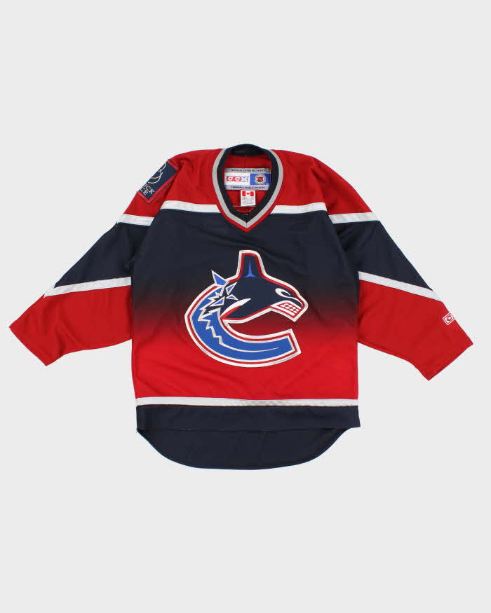 Youth Navy NHL x Vancouver Cunucks Sports Jersey - L