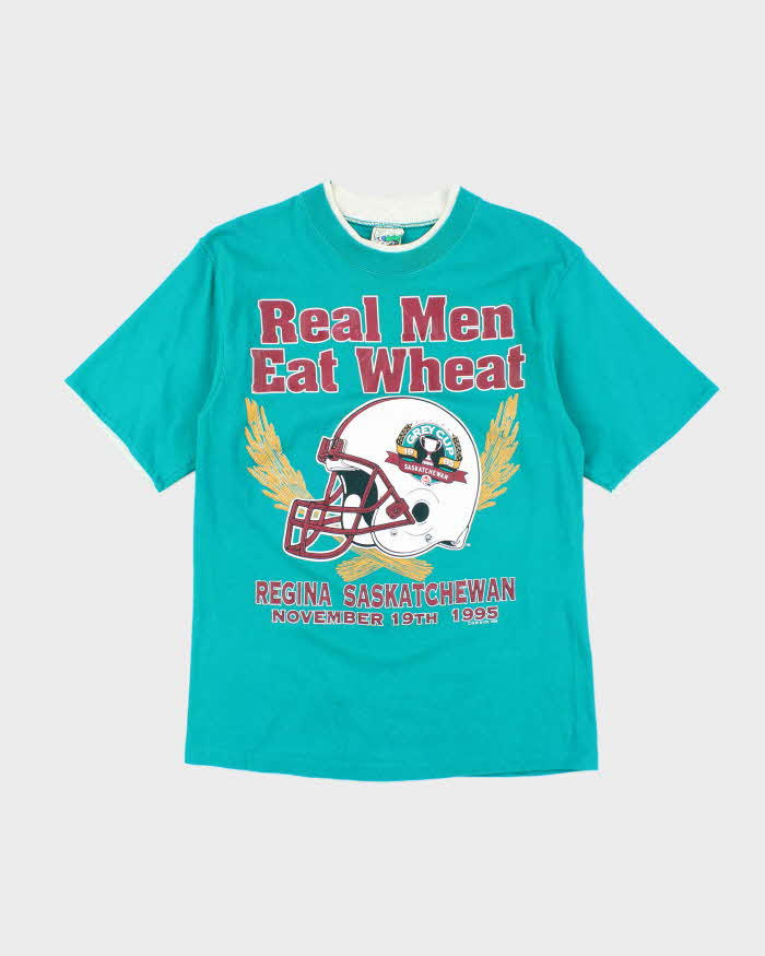 Vintage 90's Grey Cup Champions American Football T-Shirt - S