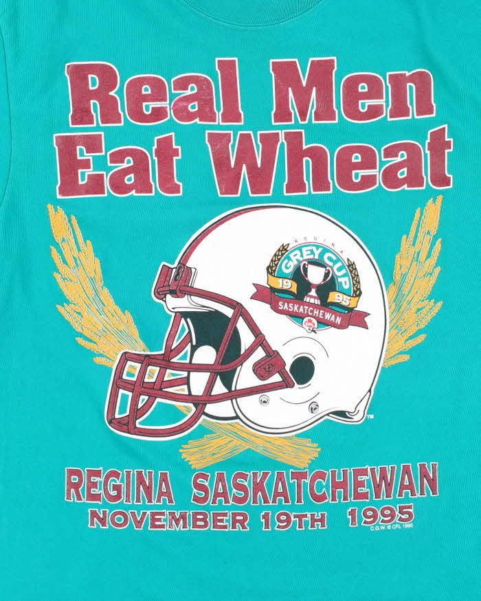 Vintage 90's Grey Cup Champions American Football T-Shirt - S