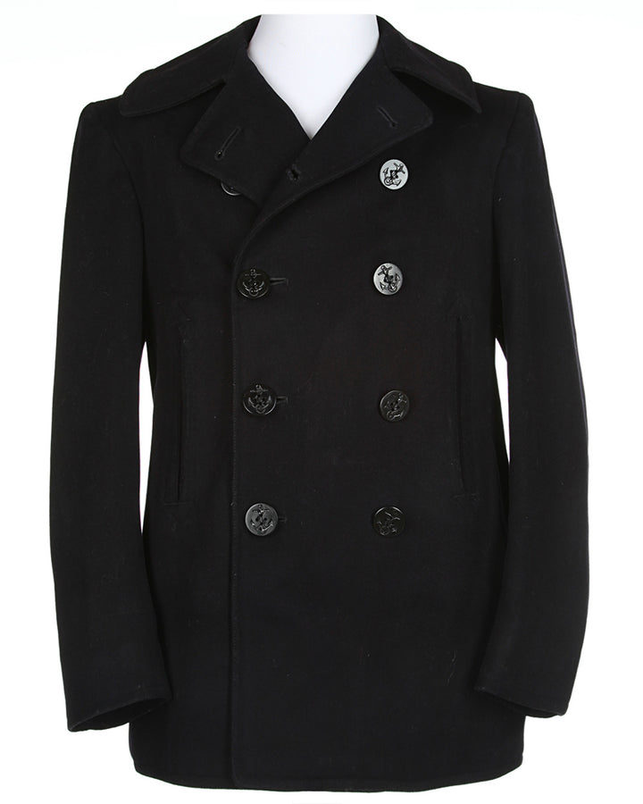40s U.S. Navy WWII Peacoat - M