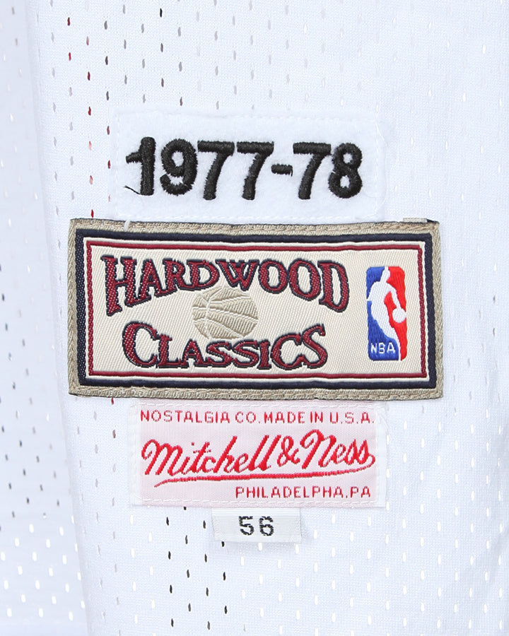 NBA Sixers White Harwood Classic Basketball Vest