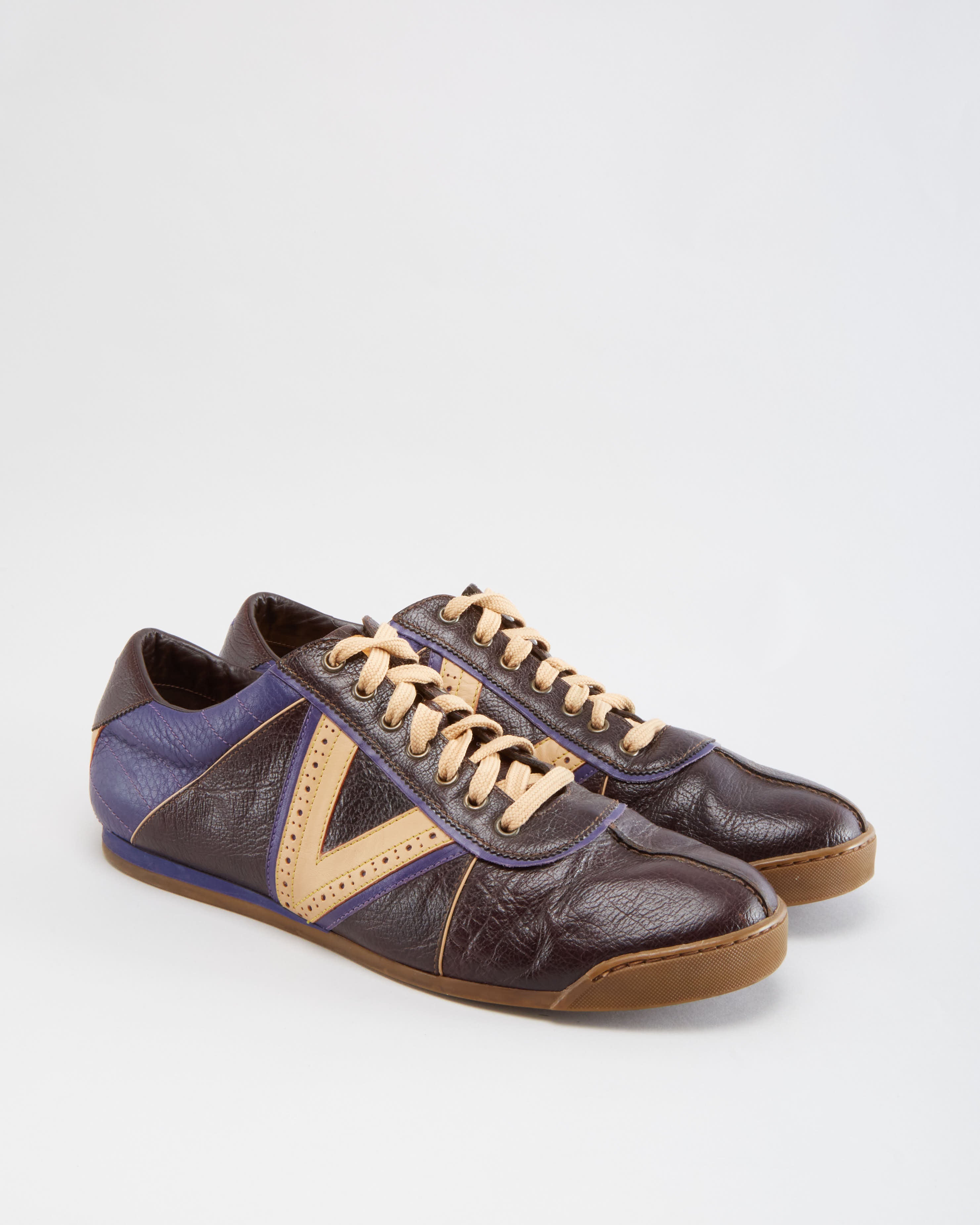 90s Authentic Vintage Multicolor LV Sneakers/lv Shoes/design -  UK