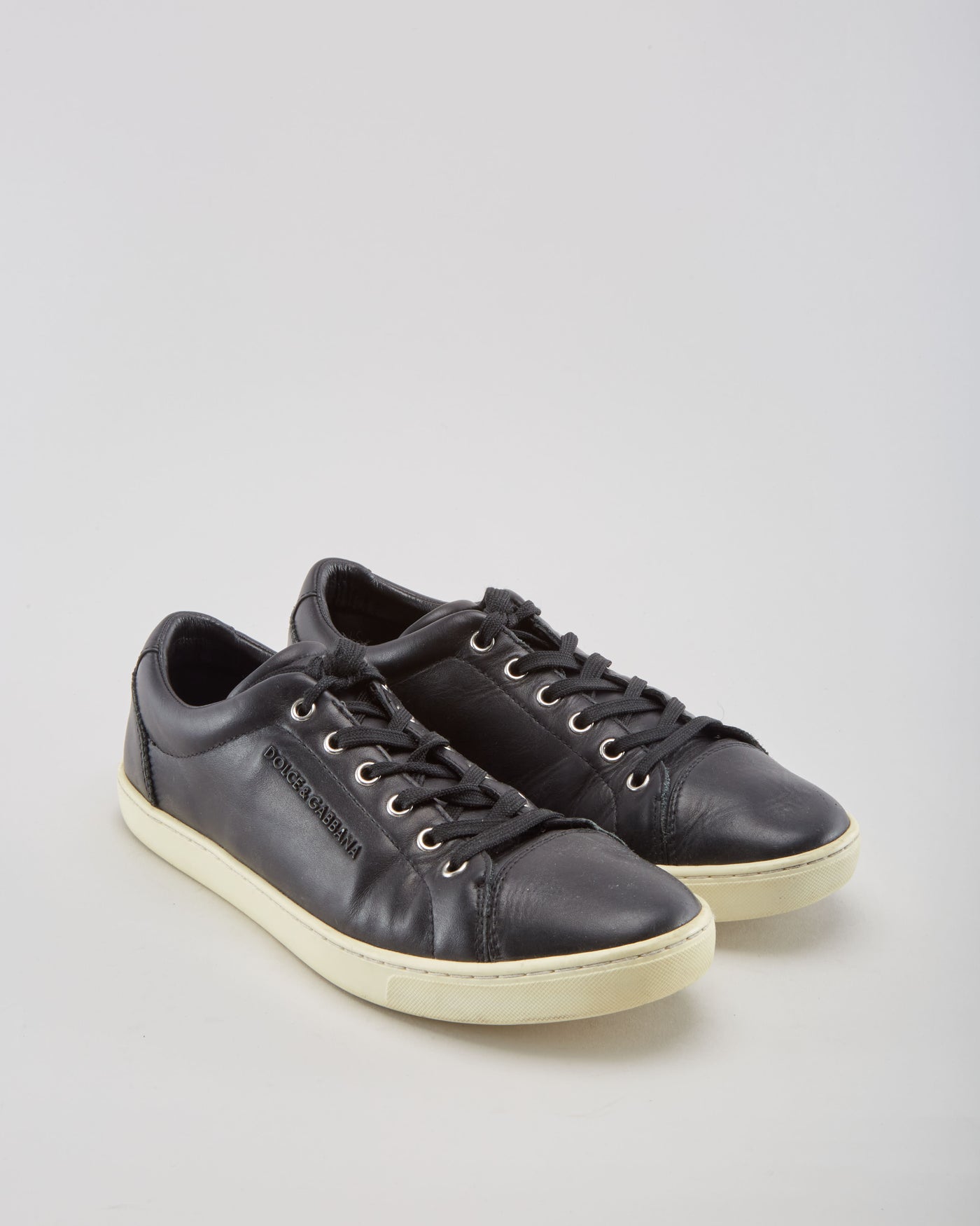 Dolce and Gabbana Black Trainers Casual Shoes