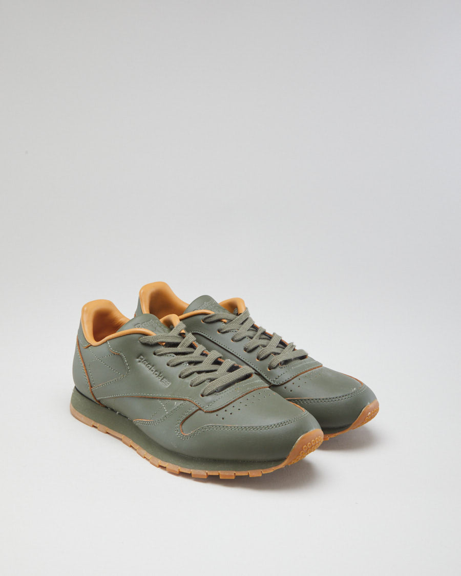 Reebok Classics x Kendrick Lamar Green Trainers Mens UK 6.5 Rokit