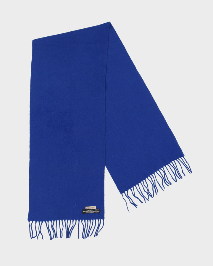 Made In Germany Blue Cashmere Scarf - One Size