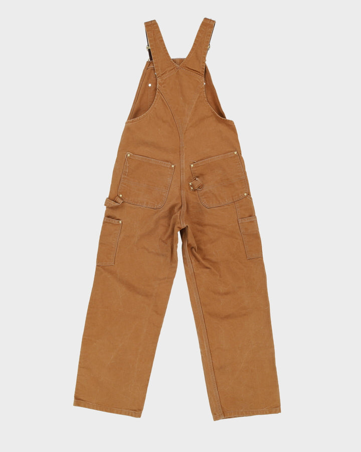 90s Beige Denim Carhartt Dungarees - W32 L30