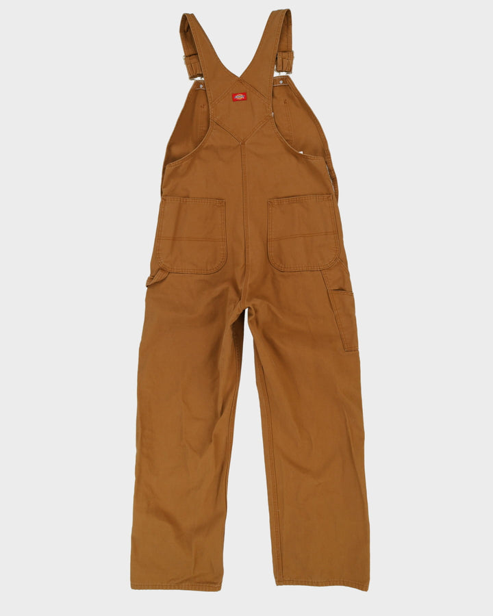 Dickies Brown Workwear Dungarees - W38 L32