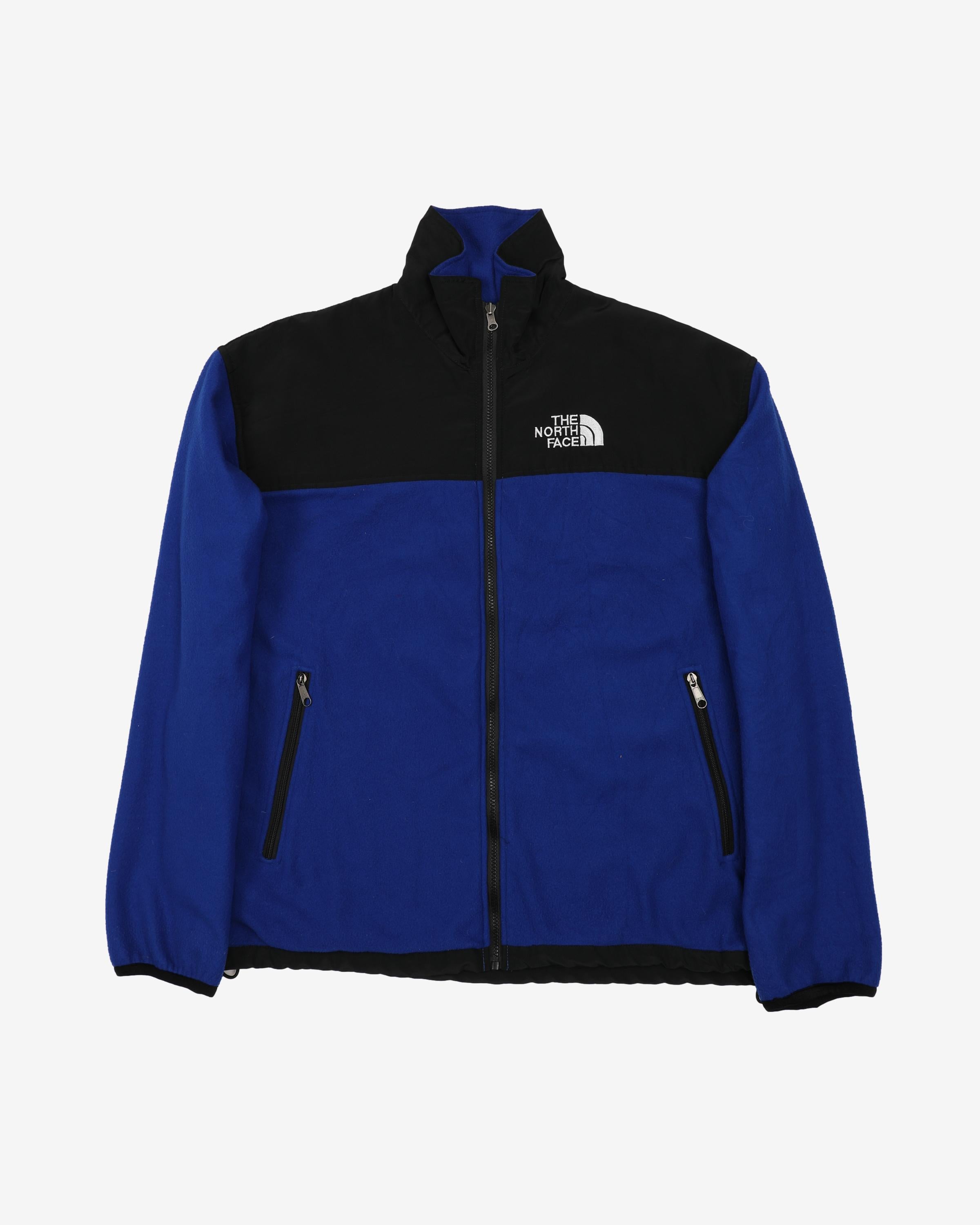 Vintage 90s The North Face Gore-Tex Blue / Black Fleece - XL – Rokit