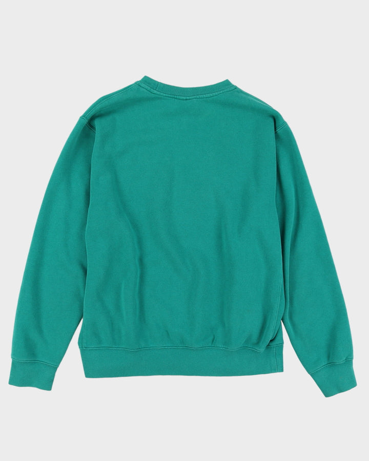 Nike Green Basic Embroidered Logo Sweatshirt - M