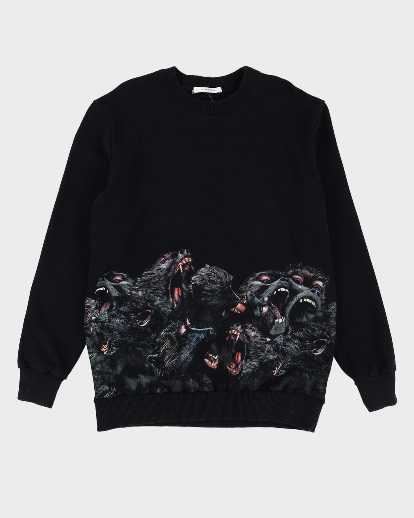 Givenchy Monkey Graphic Black Sweatshirt - L – Rokit