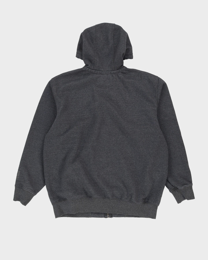 Carhartt Blue Rain Defender Full-Zip Oversized Hoodie - XL