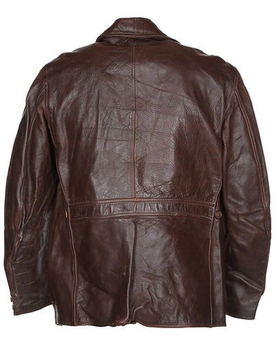 Late 40s Richman Brothers Horsehide Leather Jacket - M