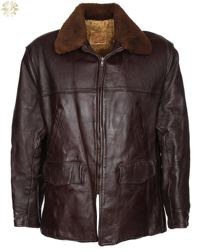 Vintage 50s Dan-Jac Horsehide Leather Jacket - L