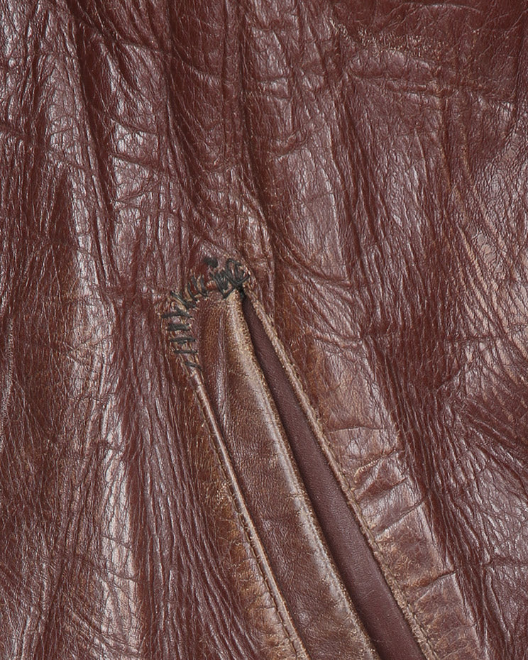 Vintage 50s Blati Chicago Steerhide Leather Jacket - L