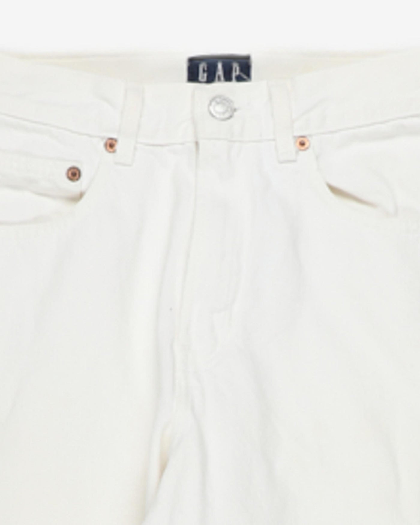 Vintage GAP White Denim Jeans - W26 L30