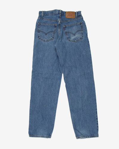 Vintage Levi's 550 Denim Blue Stonewash Jeans - W30 L31