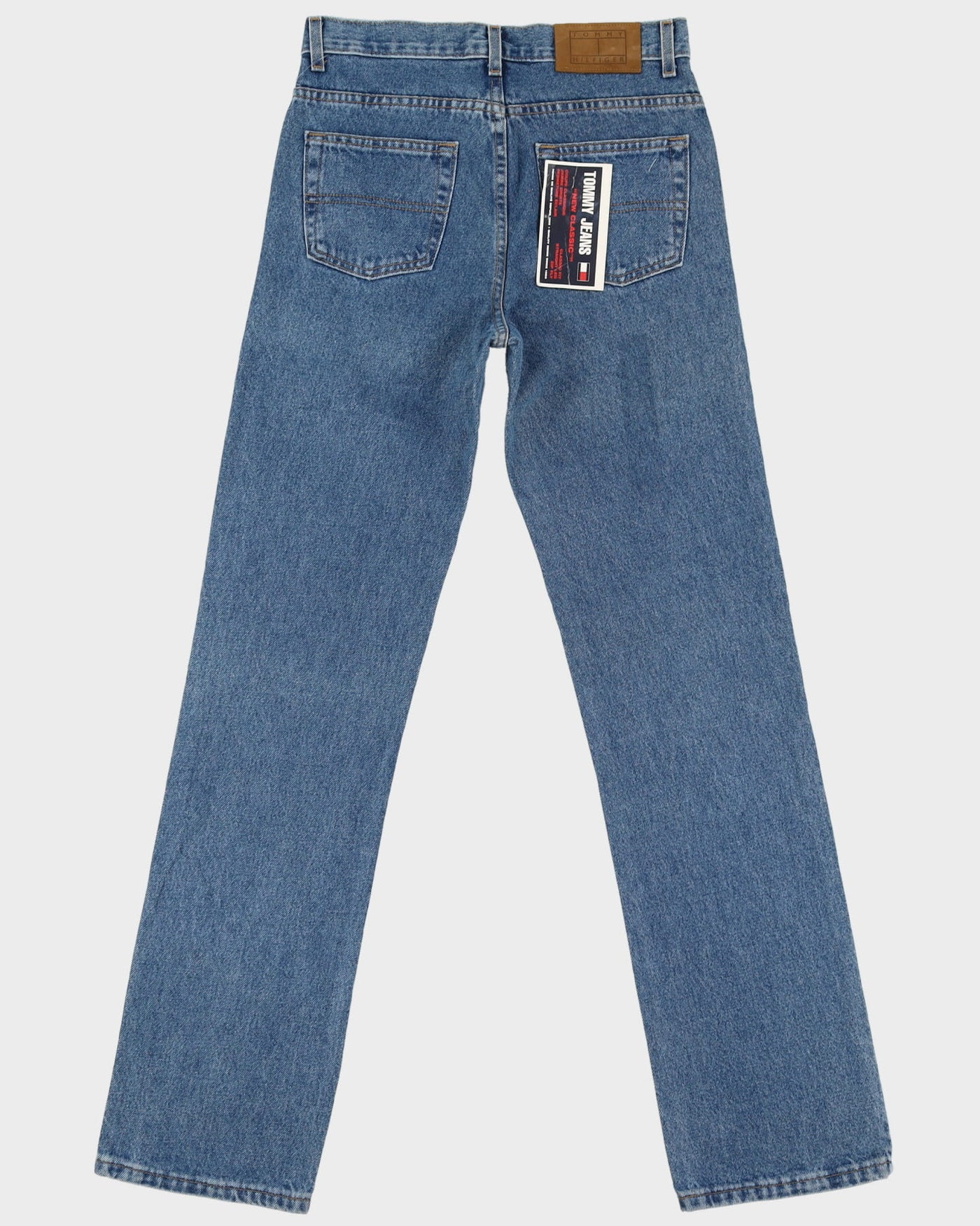 Vintage 90s Deadstock With Tags Tommy Hilfiger Medium Wash Blue Jeans - W29 L34