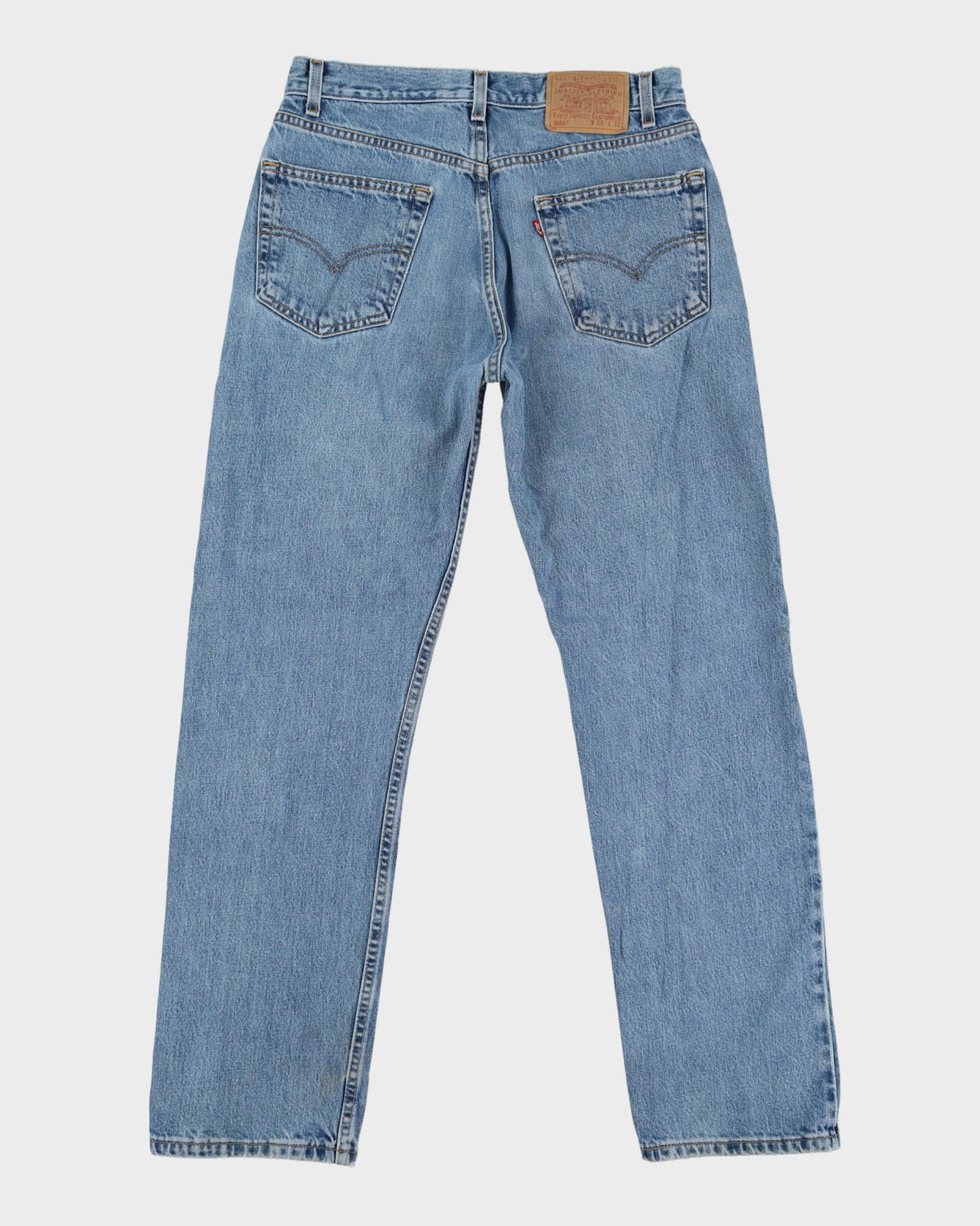 Vintage 90s Levi's 505 Blue Stone Wash Jeans - W33 L32
