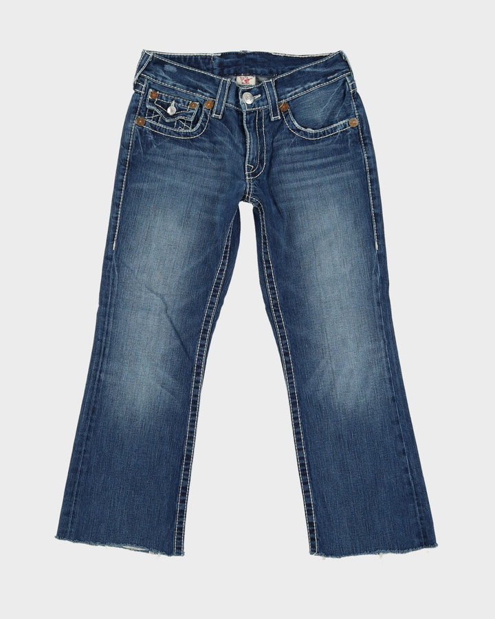 00s Y2K True Religion Medium Wash Blue Jeans - W32 L28
