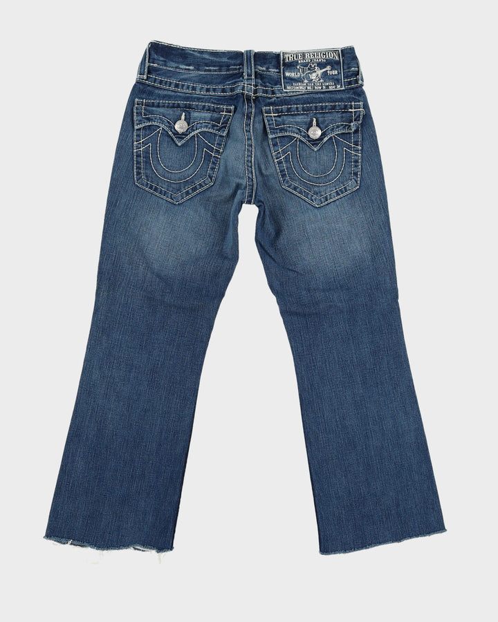 00s Y2K True Religion Medium Wash Blue Jeans - W32 L28