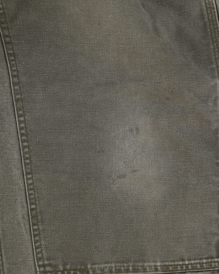 Vintage 90s Carhartt Green Double Knee Workwear Jeans - W38 L29