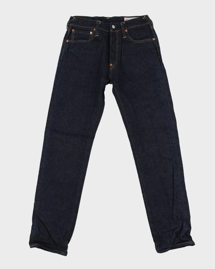 00s Y2K Evisu Dark Wash Blue Jeans - W28 L32