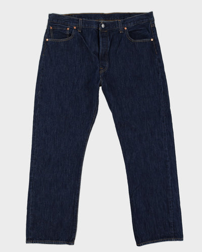 Levi's 501 Dark Washed Blue Jeans - W39 L32
