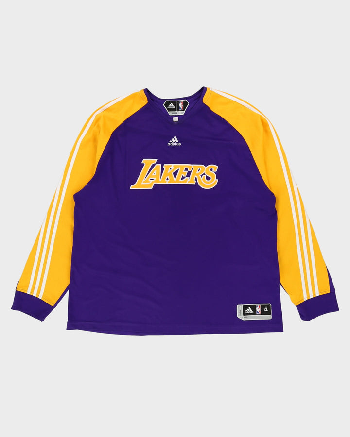 LA Los Angeles Lakers Basketball Warm Up Training Top - XL
