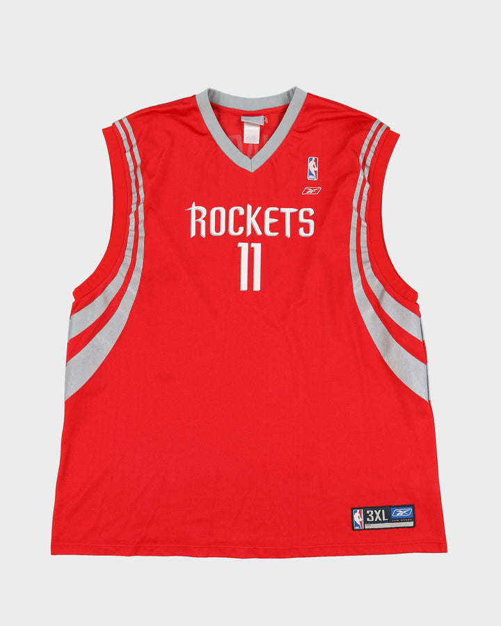 Yao Ming #11 Houston Rockets Reebok Red NBA Basketball Jersey - XXXL