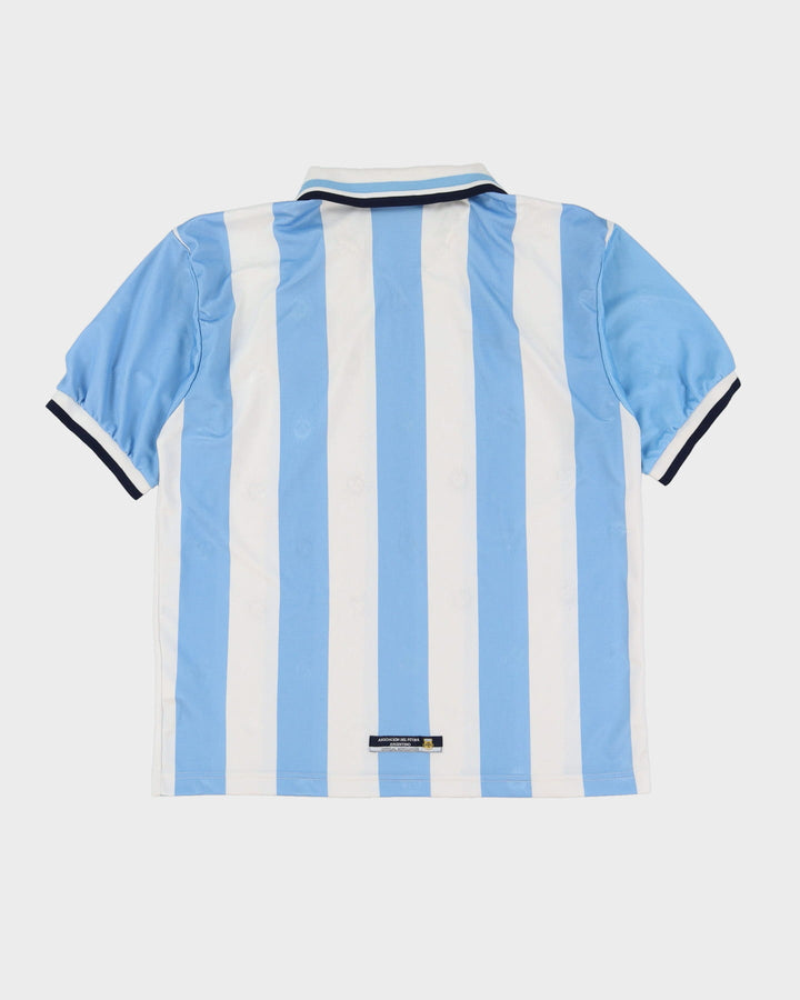 Argentina Reebok Blue / White Football Shirt / Jersey - L