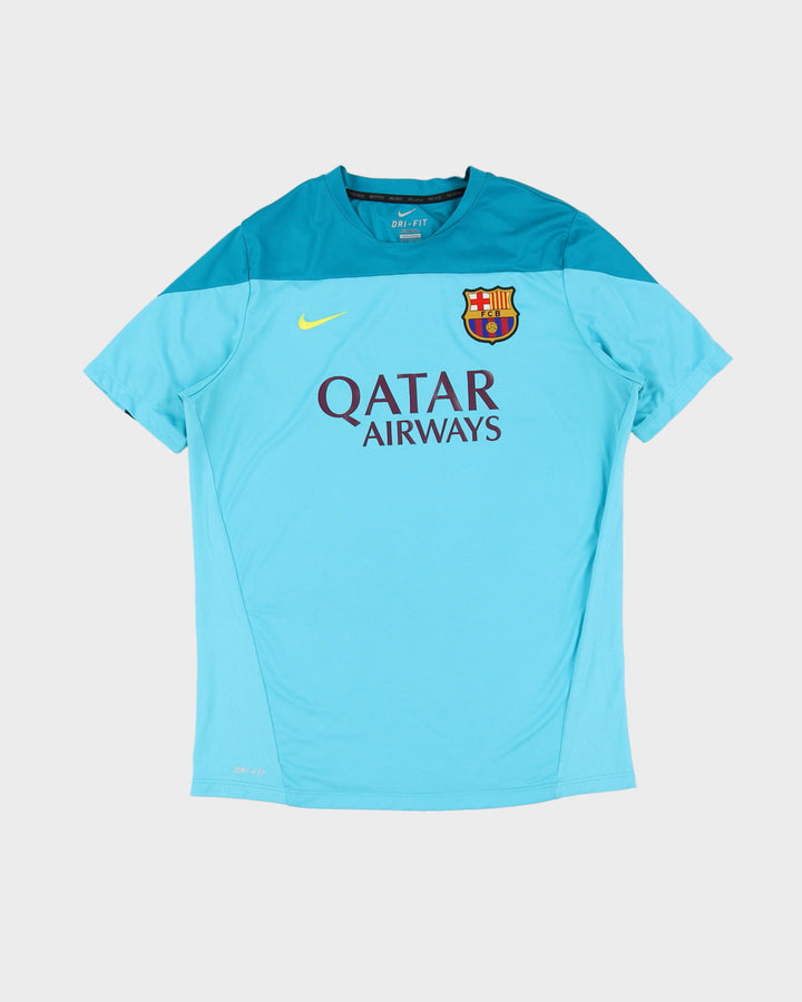 FC Barcelona Blue Away Football Shirt / Jersey - XL