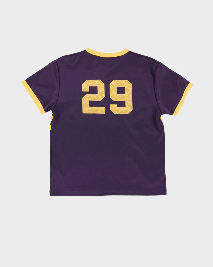 80s Nike M Wings #29 Purple Football Shirt / Jersey - M