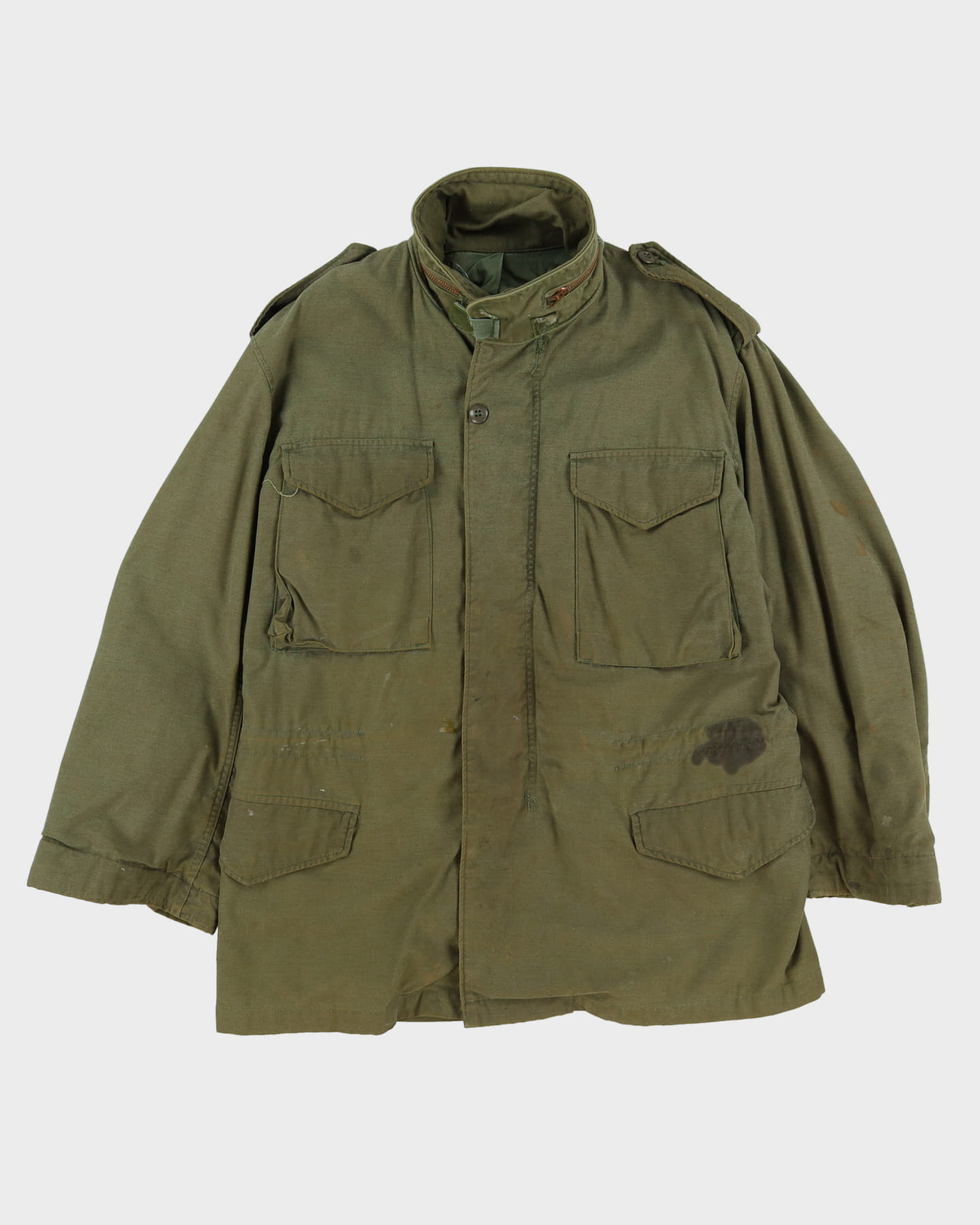 【希少】US ARMY M65 ビンテージ 1974年 4点フルセット レア 1974 Vintage US Army OG-107 M65 Field Jacket - Medium – Rokit