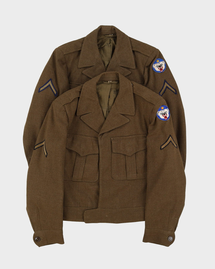 1950s US Army Alaska Defense Command Ike Jacket Grouping