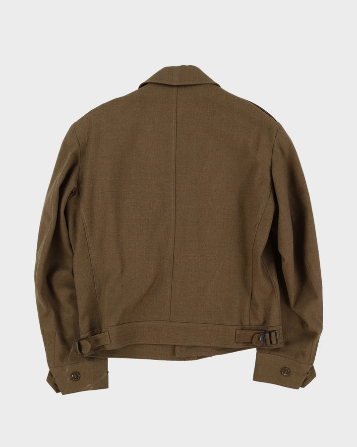 1944 Vintage US Army Wool Ike Jacket - Small