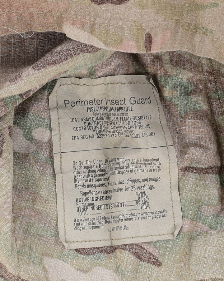 2010s US Army Multicam ACU Combat Coat - Medium