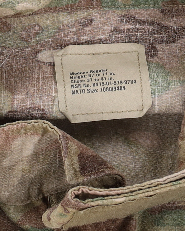 2010s US Army Multicam ACU Combat Coat - Medium