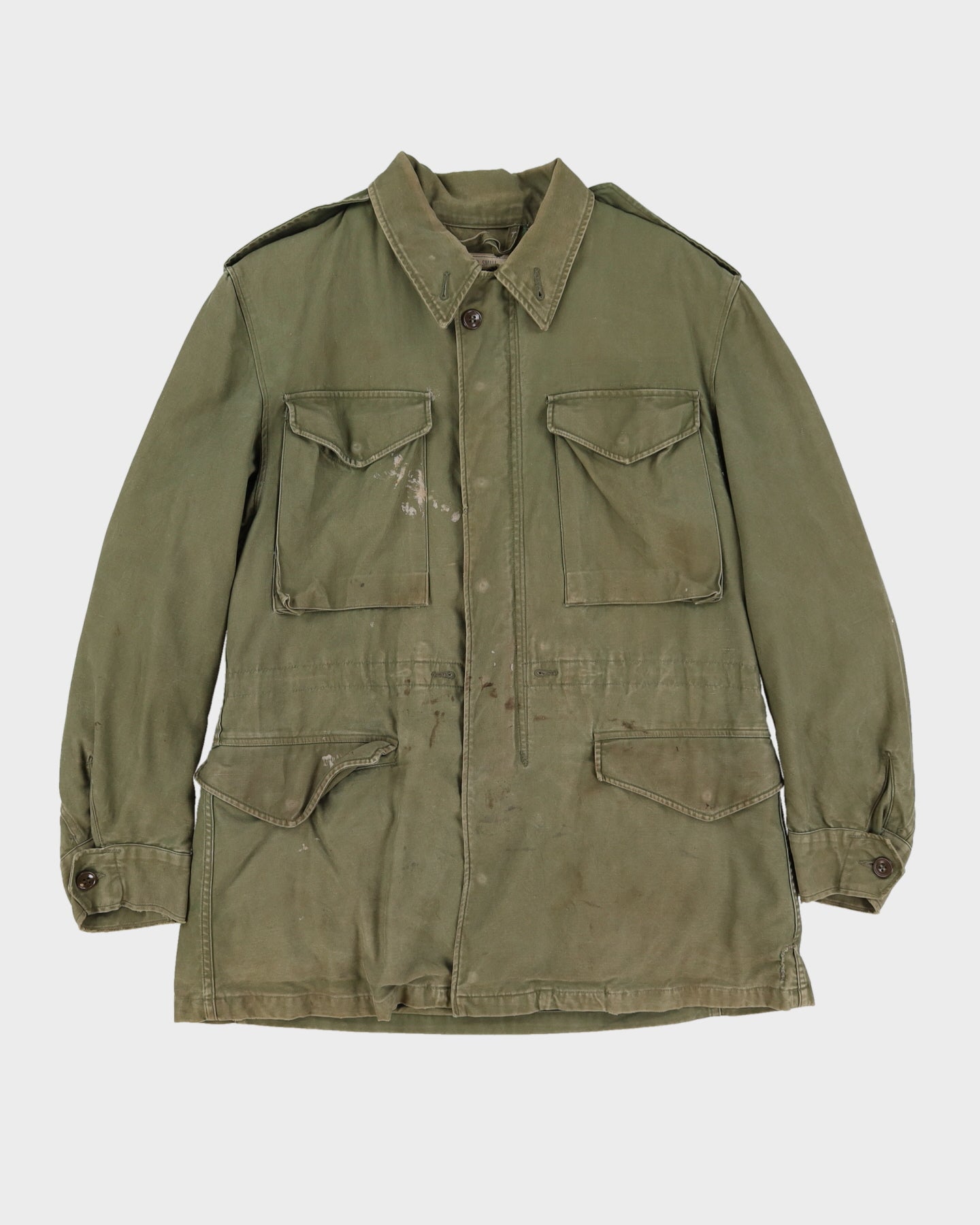1950s us army m51 field jacket アメリカ軍 m65 1950s Vintage US Army M51 Field Jacket - Medium – Rokit