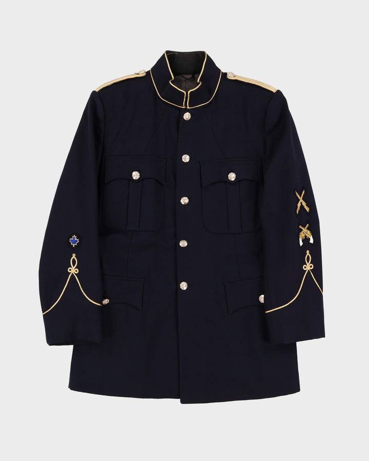 1980s Vintage Canadian Military College Dress Jacket - Small