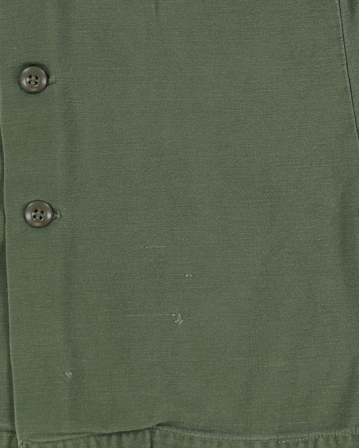 60s Vintage US Military Cotton Utility Shirt - M