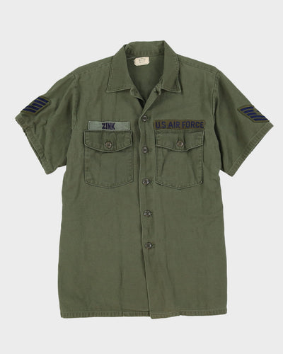 60s Vintage US Military Cotton Utility Shirt - L
