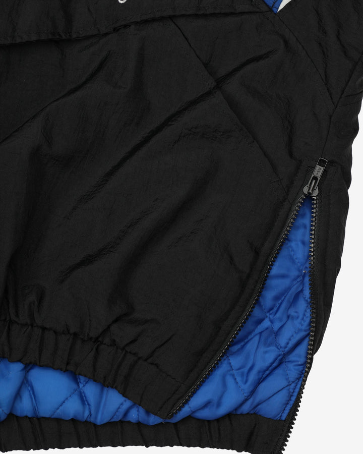 Vintage 90s Starter Toronto Maple Leafs Black Hooded Quarter-Zip Jacket - L