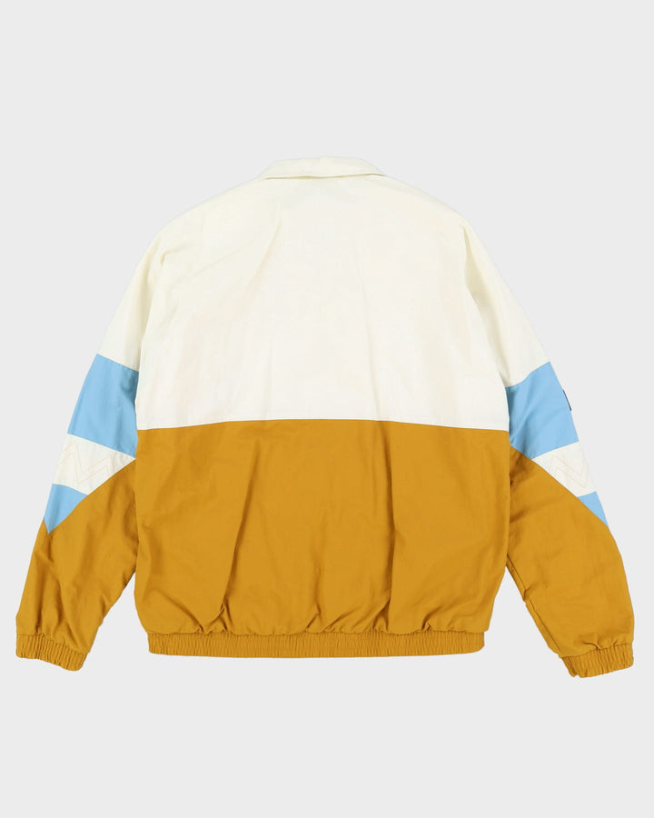 Oversized Reebok X Gigi Hadid White / Yellow Windbreaker Jacket - XS