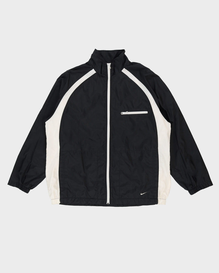90s Nike Windbreaker Black Jacket - L / XL
