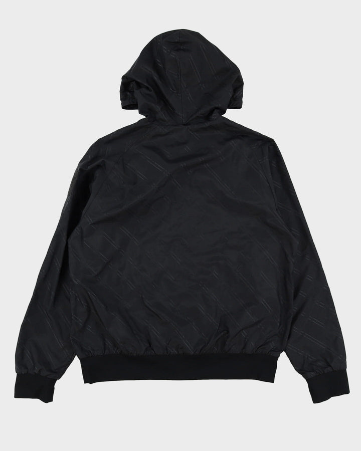 00s Nike Black Hooded Anorak Rain Jacket - XXL