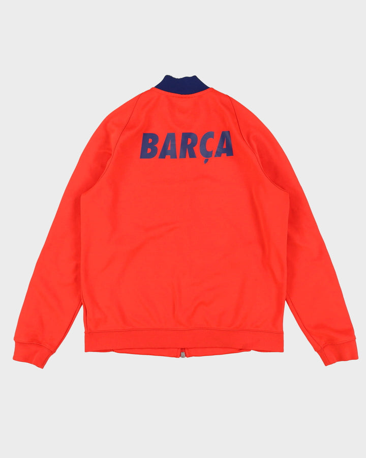 Barcelona Nike Orange Track Jacket - L